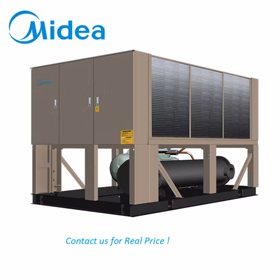 Midea Cooling System Air Cooled Screw Industrial Water Chiller Price